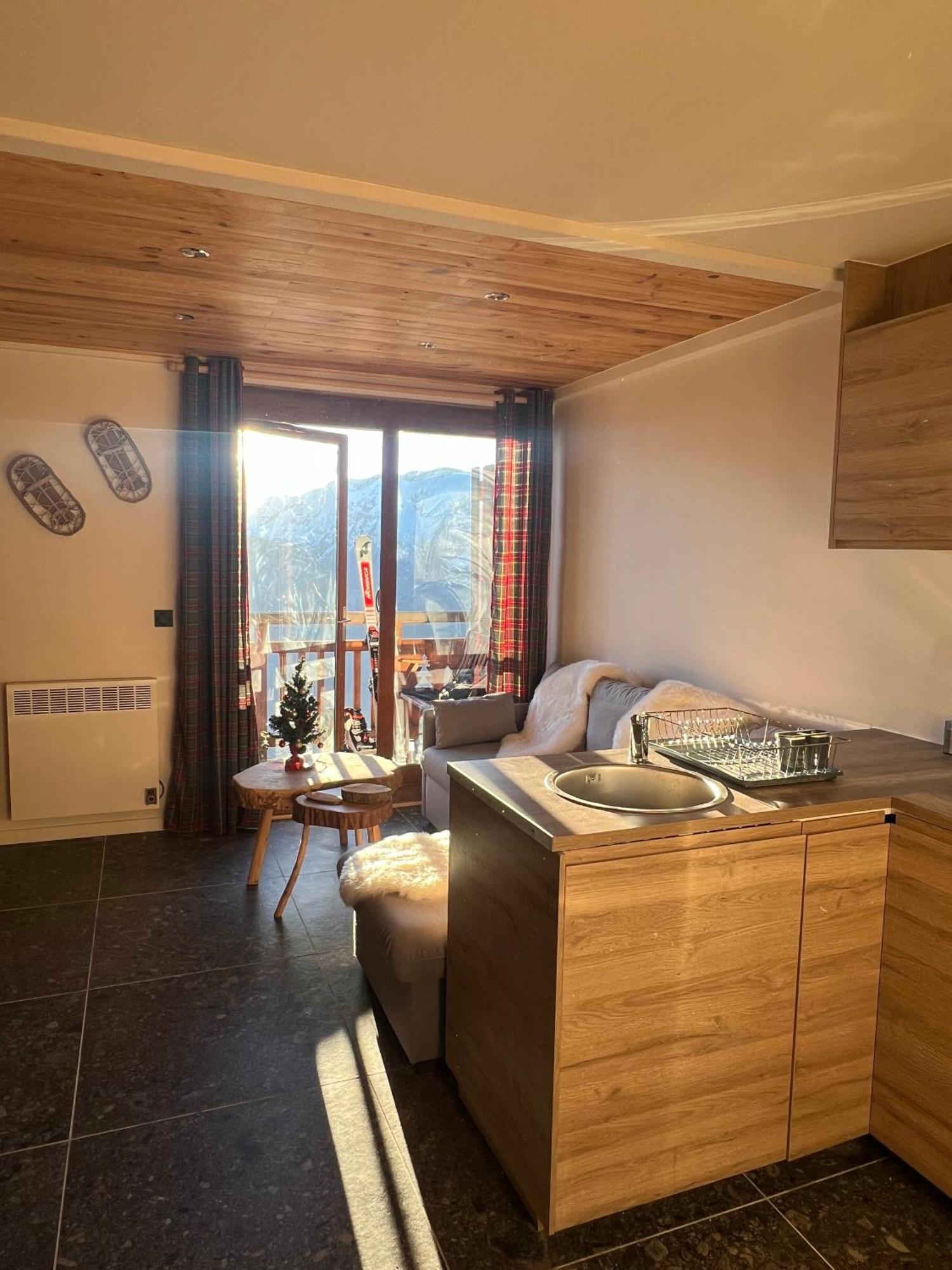 Stunning Apartment With Breathtaking View! Huez エクステリア 写真
